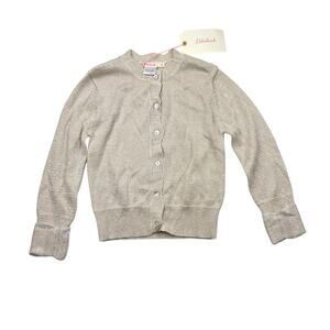 NWT Billieblush Gold Knit Cardigan Sweater